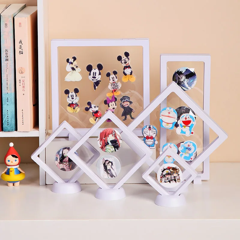 Plastic Frame Suspension Box 3D Floating Frame Jewelry Display Packaging Case Factory Custom LOGO, White/black
Plastic Frame Suspension Box 3D Floating Frame Jewelry Display Packaging Case Factory Custom LOGO, White/black