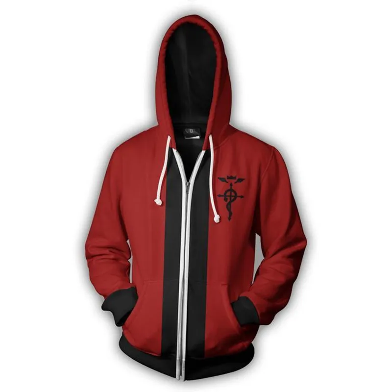 ecowalson custom made 3D Print Men Hoodies Fullmetal Alchemist Hooded Man Women Spring Fall Casual Zipper Top Coat Sweatshirts
ecowalson custom made 3D Print Men Hoodies Fullmetal Alchemist Hooded Man Women Spring Fall Casual Zipper Top Coat Sweatshirts
