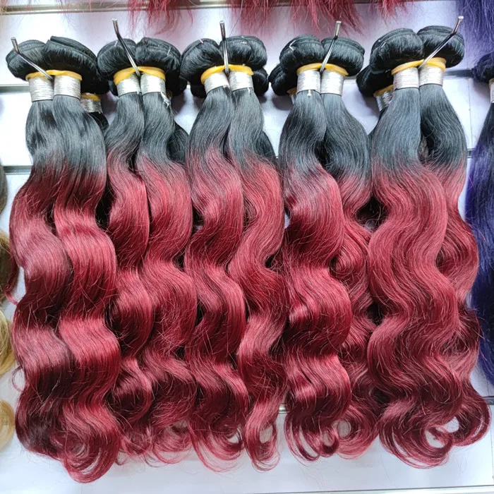 Letsfly Ombre Color Hair Body Wave Virgin Hair 1B/30 1B/bug 1B/4/30 100% Human Hair Bundles 10PCS/Lot Factory Price
Letsfly Ombre Color Hair Body Wave Virgin Hair 1B/30 1B/bug 1B/4/30 100% Human Hair Bundles 10PCS/Lot Factory Price