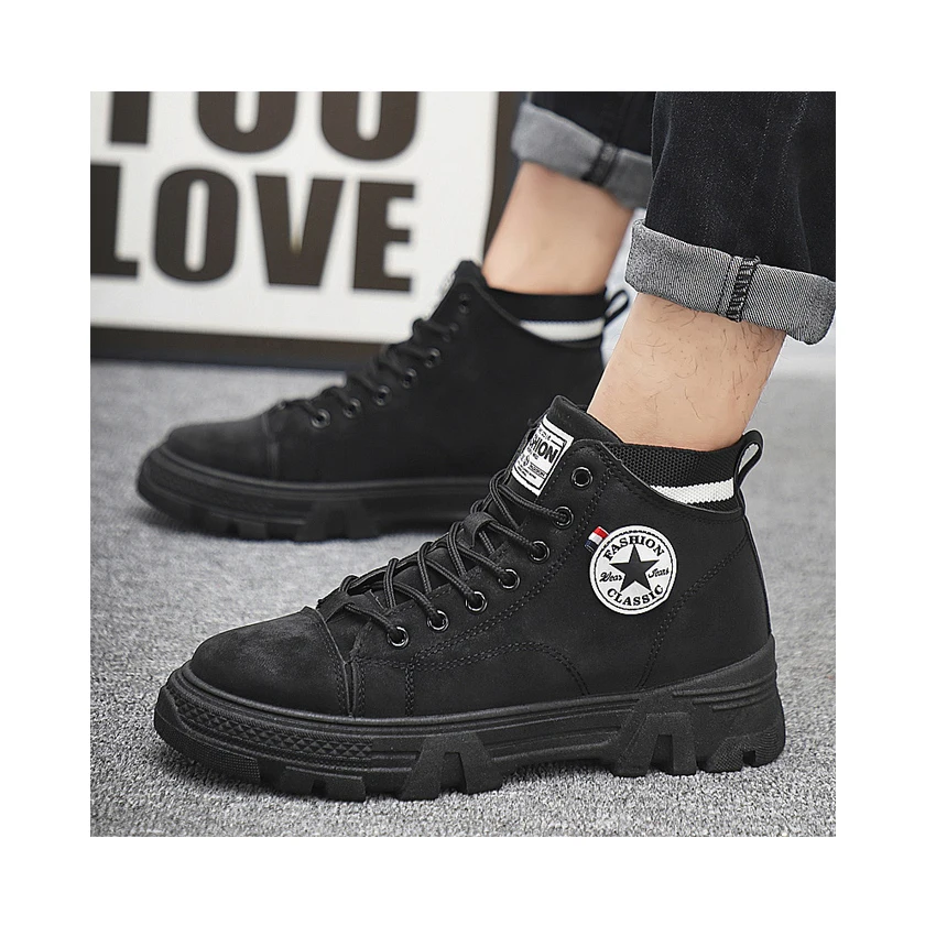 2022 men's autumn and winter Martin boots fashion work shoes sports boots casual men's shoes, Black,grey,brown
2022 men's autumn and winter Martin boots fashion work shoes sports boots casual men's shoes, Black,grey,brown