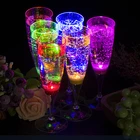2016 New Product Brand Promotional Plastic Flashing Liquid Activated LED Glass, Multicolor Light Up Cup, Drinking Led Cup