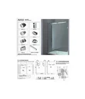 Manufacturer stainless steel sliding door hardware