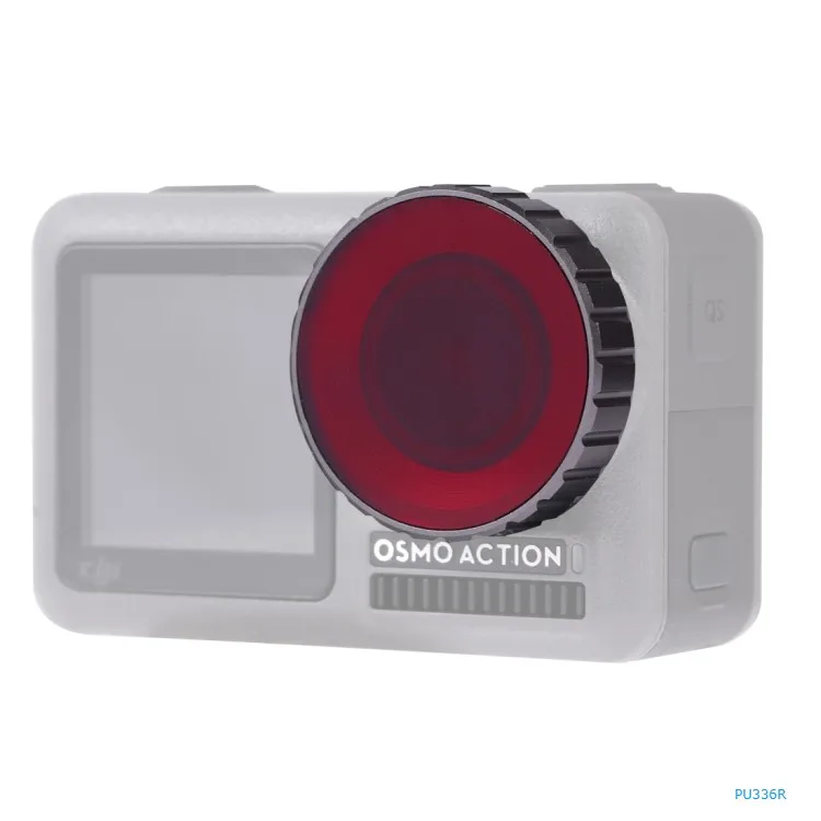 Original PULUZ Diving Color optical glass Lens Filter for DJI Osmo Action camera in red color
Original PULUZ Diving Color optical glass Lens Filter for DJI Osmo Action camera in red color