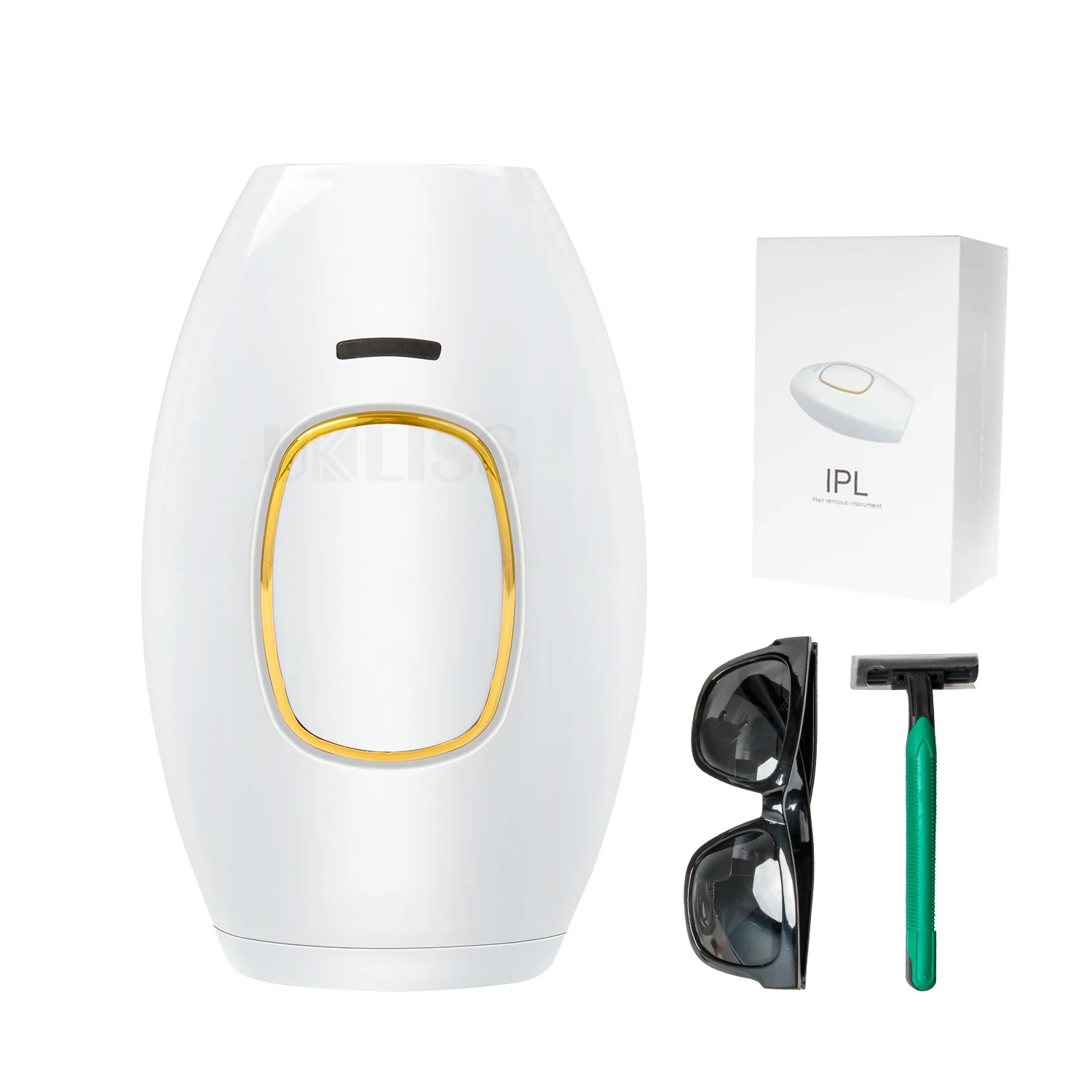 Professional Permanent 500,00 Flash IPL Laser Depilator LCD hair removal Women Painless Hair Remover, White
Professional Permanent 500,00 Flash IPL Laser Depilator LCD hair removal Women Painless Hair Remover, White