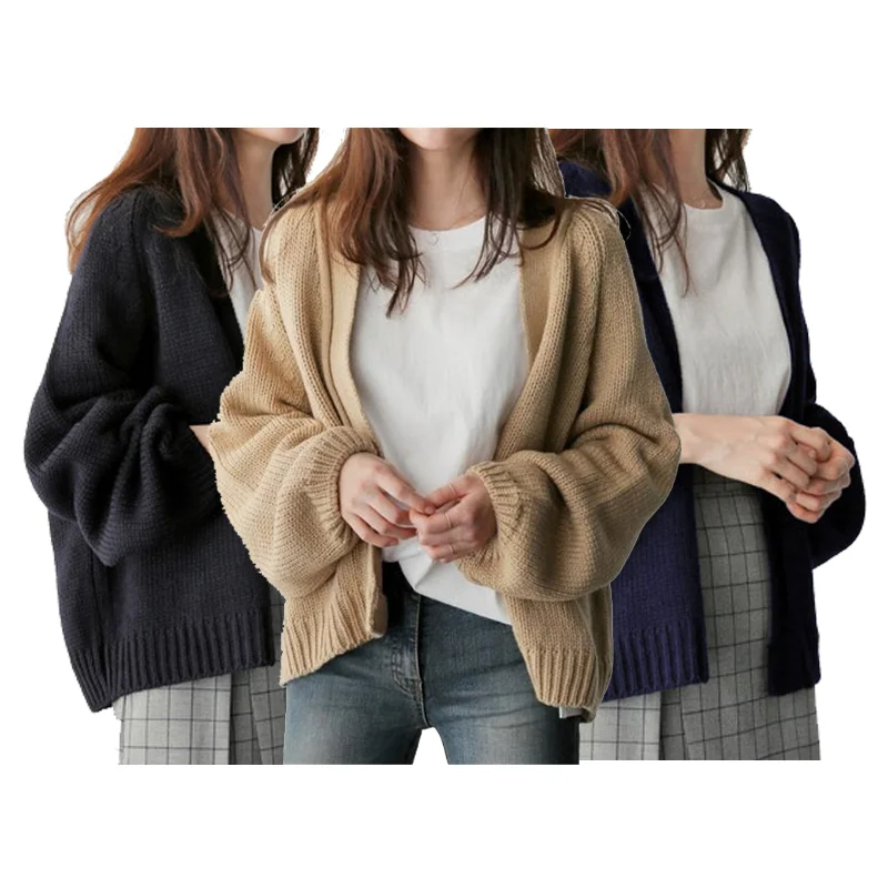 Women Fashion Korean Style Casual Short Knitted Sweater Long Sleeve V neck Jumper Streetwear Cardigans, Available
Women Fashion Korean Style Casual Short Knitted Sweater Long Sleeve V neck Jumper Streetwear Cardigans, Available