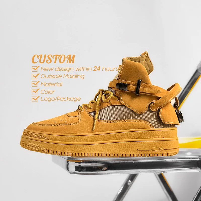 New Design Women Men Fashion Chunky Casual Custom High Top Sneaker Logo Unisex Skateboard shoes
New Design Women Men Fashion Chunky Casual Custom High Top Sneaker Logo Unisex Skateboard shoes