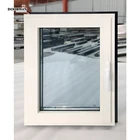 Cheapest single glass aluminum tilt turn window side hung aluminium windows round that open
