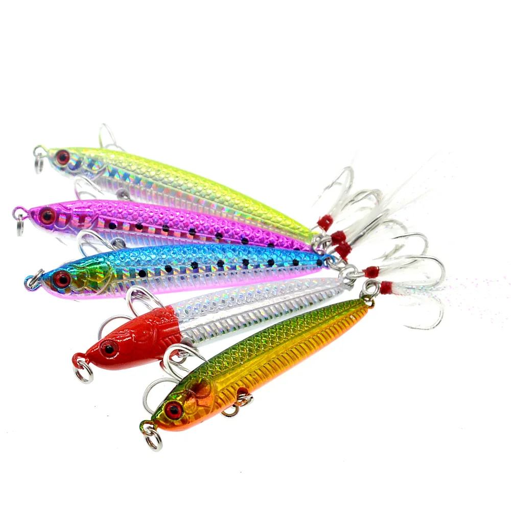 30g metal jig with blood treble hook fishing lure sea fishing mackerel spoon slowly shaking long casting lure bait, 5 colors
30g metal jig with blood treble hook fishing lure sea fishing mackerel spoon slowly shaking long casting lure bait, 5 colors
