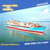 competitive sea freight agent shandong/fujian/guangdong to usa Amazon fba ddp service