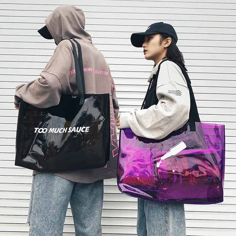 YASEN Hot Selling Fashion New Transparent Women Bags Large Summer Beach PVC Handbags Luxury Female Clear Bag 2022 Bolsas
YASEN Hot Selling Fashion New Transparent Women Bags Large Summer Beach PVC Handbags Luxury Female Clear Bag 2022 Bolsas