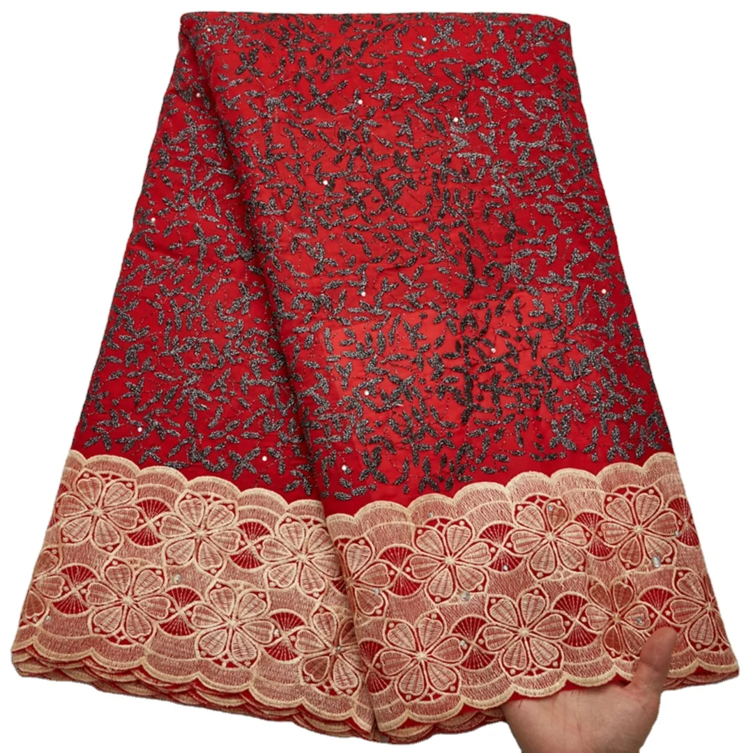 2738 High Quality African Cotton Lace Fabric African Dry Lace Fabric Swiss Voile With Stones Swiss Cotton Lace
2738 High Quality African Cotton Lace Fabric African Dry Lace Fabric Swiss Voile With Stones Swiss Cotton Lace