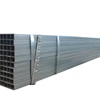 Building Materials Iron GI / Pre Galvanized Hollow Section Square Iron / Steel Pipe /Tube