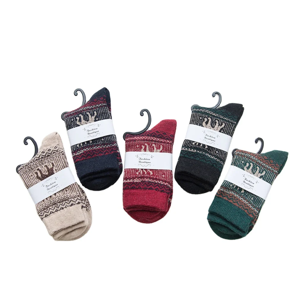 AuAutumn and Winter Christmas Rabbit Wool Socks Europe and The United States Women Socks
AuAutumn and Winter Christmas Rabbit Wool Socks Europe and The United States Women Socks