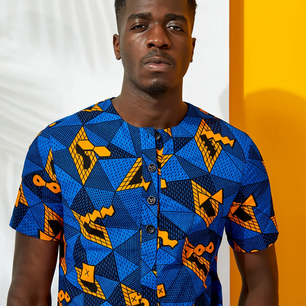Hot Selling African Printing Couple Party Clothes Big Size Men Shirts High Quality Two Pieces Set, As picture
Hot Selling African Printing Couple Party Clothes Big Size Men Shirts High Quality Two Pieces Set, As picture