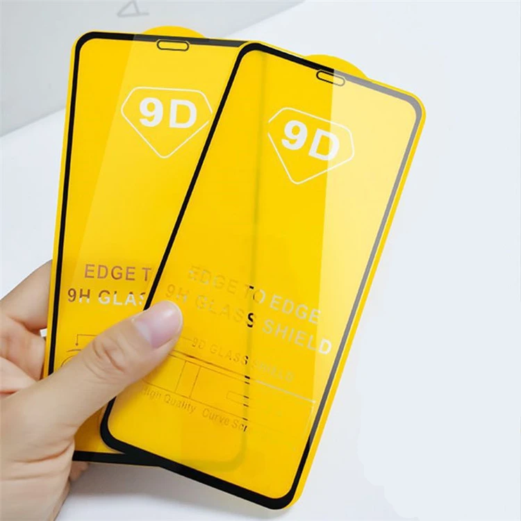 

Full Glue Full Cover 9D tempered glass screen protector for Xiaomi Mi Play Redmi Note 10 pro Max Note 10S