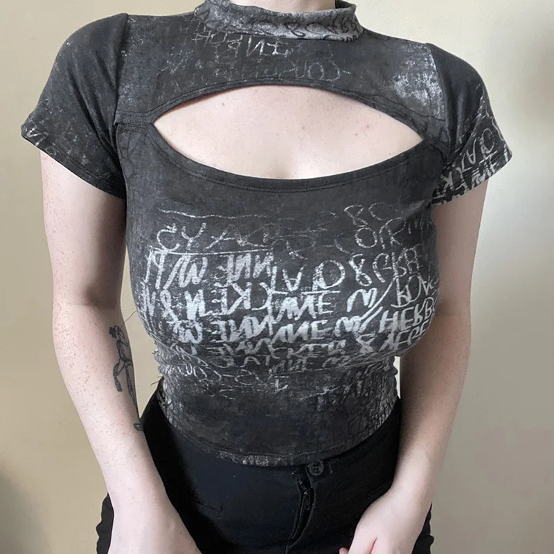 2021 New Arrival Gothic Black Letter Printed T-Shirt Women Casual Summer Short Sleeve Milk Silk Tops Woman Fitness T Shirts
2021 New Arrival Gothic Black Letter Printed T-Shirt Women Casual Summer Short Sleeve Milk Silk Tops Woman Fitness T Shirts