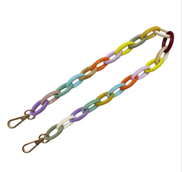 In Stock fashionable chain handbag strap shoulder bag decoration Cross body bag strap with hook, Pink/rainbow/organge/black/white/yellow/blue/turquoise
In Stock fashionable chain handbag strap shoulder bag decoration Cross body bag strap with hook, Pink/rainbow/organge/black/white/yellow/blue/turquoise
