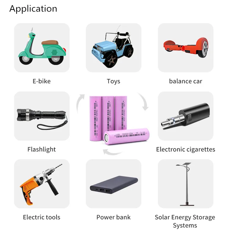 4000MAh 3.6V 21700 Rechargeable Flashlight Battery Large Capacity 9