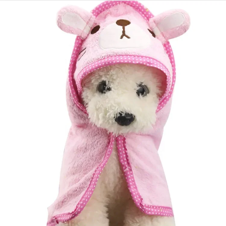 Soft Pet Dog Cat hat Animal Bathrobe Bath Towel Puppy Shower Wash Supplies Dog Pet Medium Small dog clothes, Picture
Soft Pet Dog Cat hat Animal Bathrobe Bath Towel Puppy Shower Wash Supplies Dog Pet Medium Small dog clothes, Picture