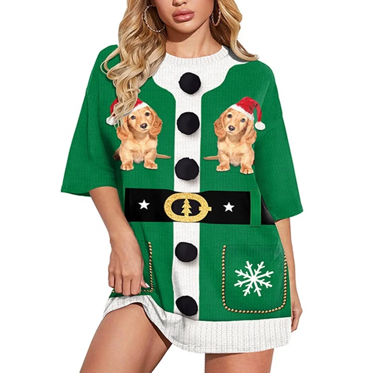 2021 New Arrival Half Sleeved Sexy Women Print Button Christmas Dress Shirt Color Block Geometric Print Dresses For Woman, Picture color
2021 New Arrival Half Sleeved Sexy Women Print Button Christmas Dress Shirt Color Block Geometric Print Dresses For Woman, Picture color