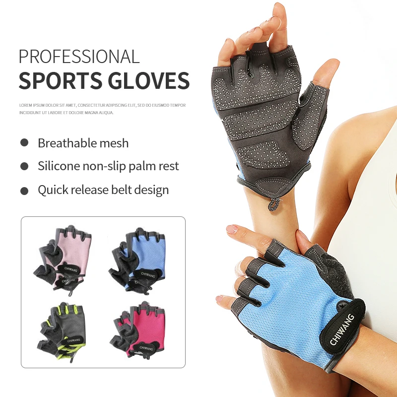 Custom Half Finger Breathable Sports Gloves Manufacturers For Gym Protection, Customized color
Custom Half Finger Breathable Sports Gloves Manufacturers For Gym Protection, Customized color