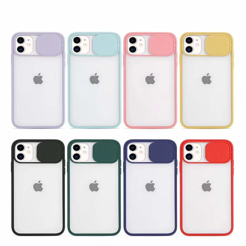 Sliding Camera Lens Protective Phone Case For iPhone 11 12 Pro Max 8 7 Xr XsMax X Xs 12 Color Candy Soft Back Cover
Sliding Camera Lens Protective Phone Case For iPhone 11 12 Pro Max 8 7 Xr XsMax X Xs 12 Color Candy Soft Back Cover