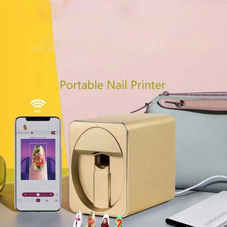 New 3D Digital Pro Cartridge Designs Mini Nail Art Diy Mobile Acrylic Laser Machine Automatic Good Price Portable Nail Printer, White/bule/yellow/red/black
New 3D Digital Pro Cartridge Designs Mini Nail Art Diy Mobile Acrylic Laser Machine Automatic Good Price Portable Nail Printer, White/bule/yellow/red/black