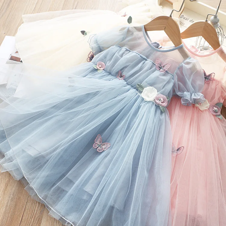 summer baby girls dresses tulle lace pink blue butterfly fancy kids clothing wholesale children's dress
summer baby girls dresses tulle lace pink blue butterfly fancy kids clothing wholesale children's dress