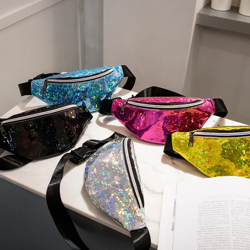 Wholesale Outdoor Sports Running Gym Waterproof laser PVC glitter crossbody bag Waist Bags
Wholesale Outdoor Sports Running Gym Waterproof laser PVC glitter crossbody bag Waist Bags