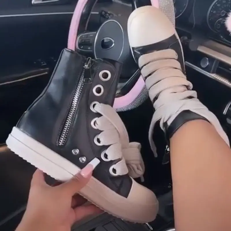 Unisex Dropshipping Zapatos Thick Sole Wide Lace up Outdoor Footwear Sneakers Retro Shoes Women's Casual Shoes
Unisex Dropshipping Zapatos Thick Sole Wide Lace up Outdoor Footwear Sneakers Retro Shoes Women's Casual Shoes