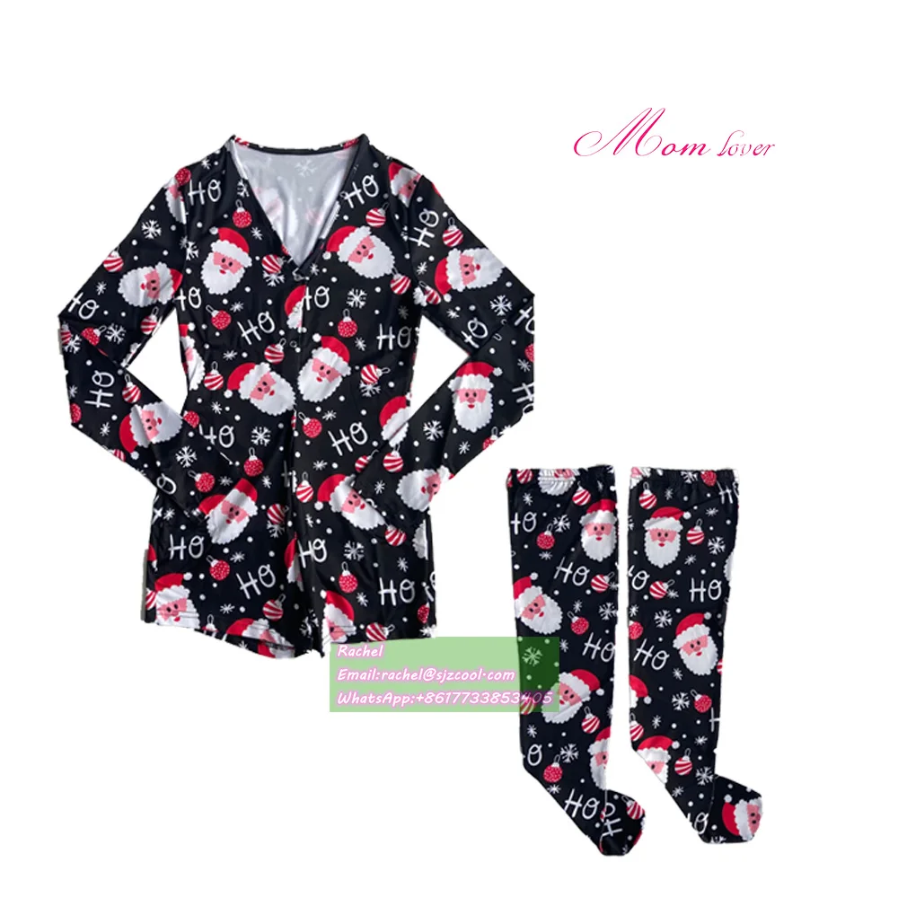 2021 Christmas pajamas women's sleepwear clothing onesie tight custom print sleepwear ladies sexy xmas plus size skin, As picture
2021 Christmas pajamas women's sleepwear clothing onesie tight custom print sleepwear ladies sexy xmas plus size skin, As picture