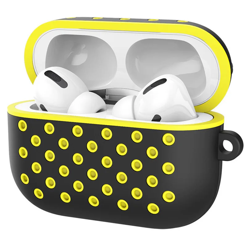 New design for air-pods pro3 earphone anti fall protective case high quality two layers thick silicone cover with carabiner
New design for air-pods pro3 earphone anti fall protective case high quality two layers thick silicone cover with carabiner