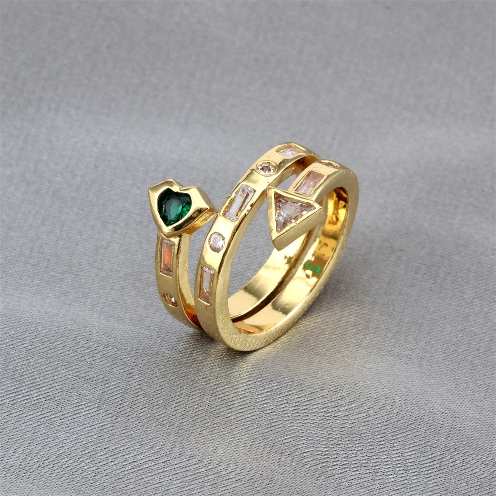 New Creative Ring with Multicolor Zircon Wrapping and Adjustable Closure rings for women
New Creative Ring with Multicolor Zircon Wrapping and Adjustable Closure rings for women