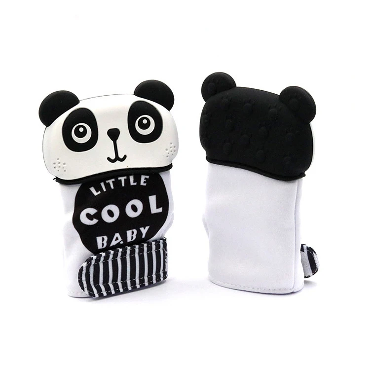 hot sale baby teether toys baby mittens and booties silicone mitt Silicone Panda mitts
hot sale baby teether toys baby mittens and booties silicone mitt Silicone Panda mitts