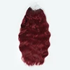 Fashion color 35# natural wave micro loop ring hair extensions 1g/strand
