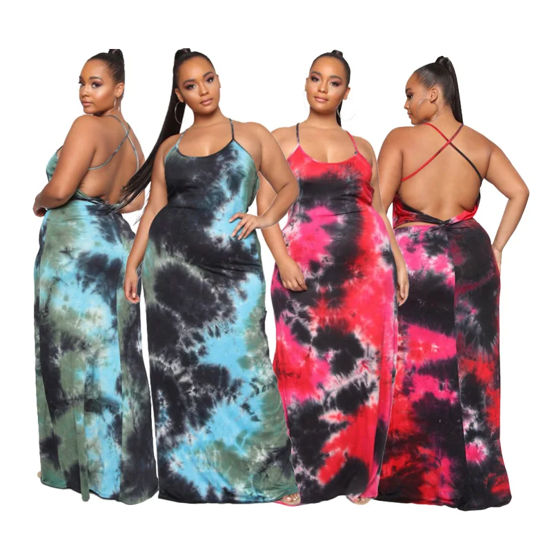 Fashion Dresses 2020 Sexy Plus Size Women Clothing Dresses Summer Tie Dye Maxi Dress Women
Fashion Dresses 2020 Sexy Plus Size Women Clothing Dresses Summer Tie Dye Maxi Dress Women