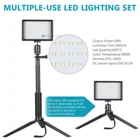 RGB Lamps With Tripods Led Photography Panel Light LED Studio Lamps For Youtube