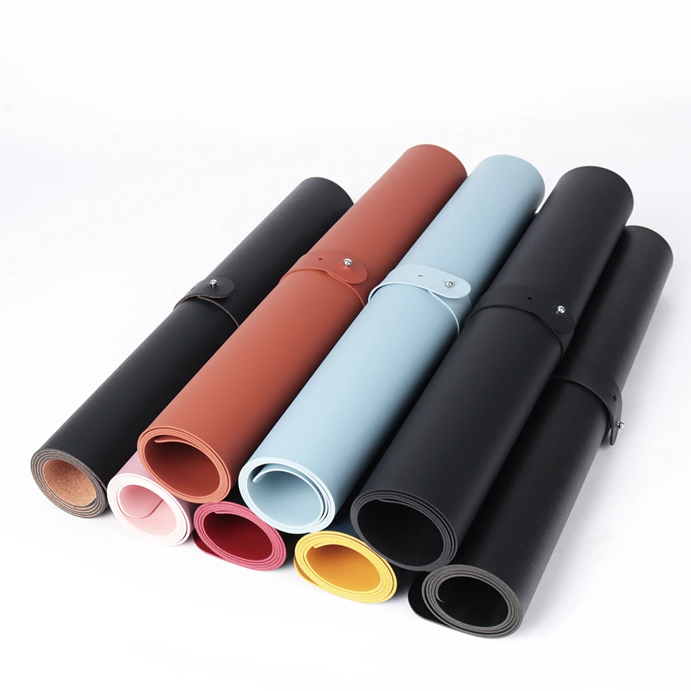 Factory Custom Size Print Non Slip PVC PU Leather Desk Pad Gaming Protector Office Table Mat Mouse Pad
Factory Custom Size Print Non Slip PVC PU Leather Desk Pad Gaming Protector Office Table Mat Mouse Pad