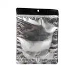 Custom Logo Print Aluminium Foil Food Grade Paper Samples Edible Mylar Ziplock Bags Mini 3 Side Seal Sachet