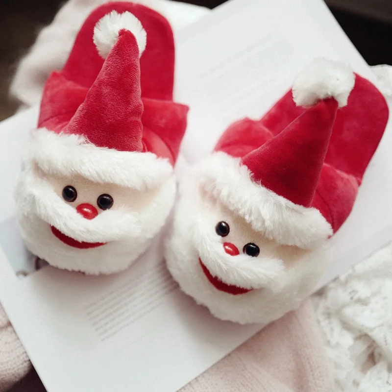 Christmas cotton non slip shoes winter house slippers room plush slides for man women, Picture
Christmas cotton non slip shoes winter house slippers room plush slides for man women, Picture