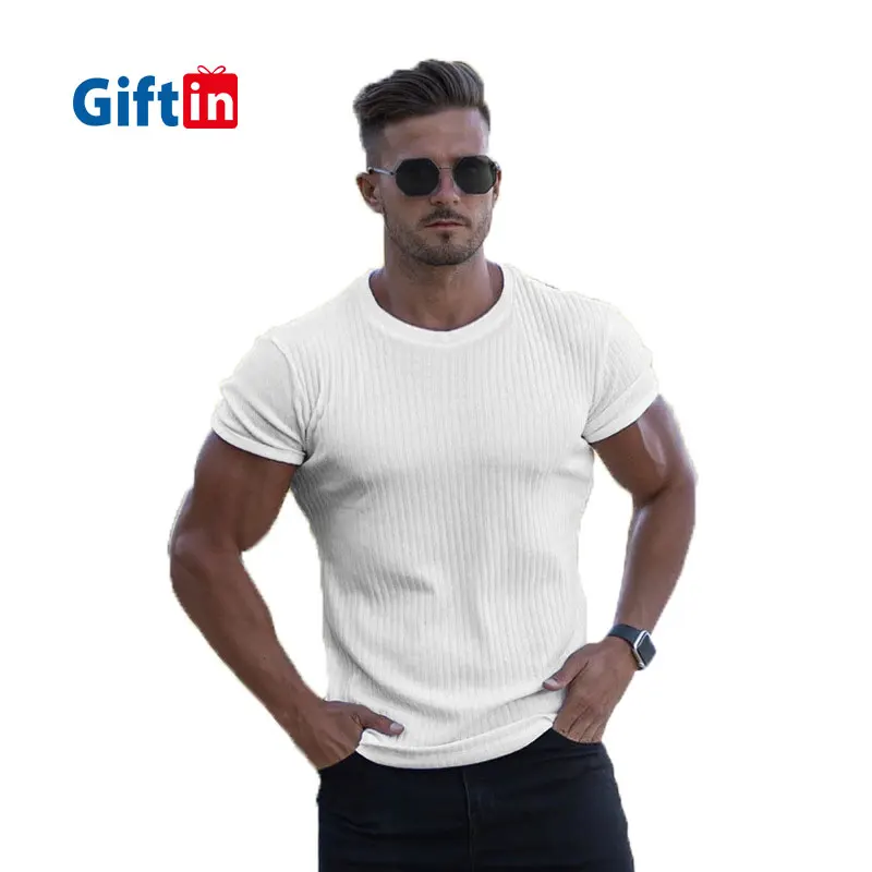 Gym Summer Fitness Men'S O-Neck Running Short Sleeve Slim Fit Sports Stripe Fashion Knitted T-Shirt For Men, Black,white,gray,red,blue
Gym Summer Fitness Men'S O-Neck Running Short Sleeve Slim Fit Sports Stripe Fashion Knitted T-Shirt For Men, Black,white,gray,red,blue