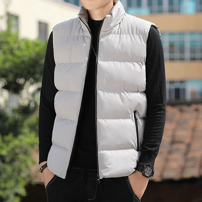 2022 winter men warm light thin stand collar casual coat sleeveless jacket quick-drying men vest
2022 winter men warm light thin stand collar casual coat sleeveless jacket quick-drying men vest