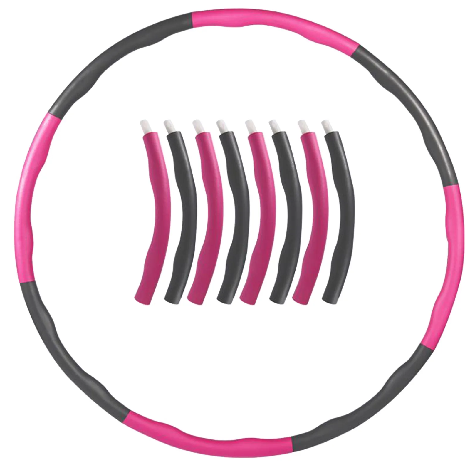 8 Knots 95cm Sport Fitness Equipment Detachable Foam Ring Adult Gymnastic Circle Thin Waist Exercise Hoop
8 Knots 95cm Sport Fitness Equipment Detachable Foam Ring Adult Gymnastic Circle Thin Waist Exercise Hoop