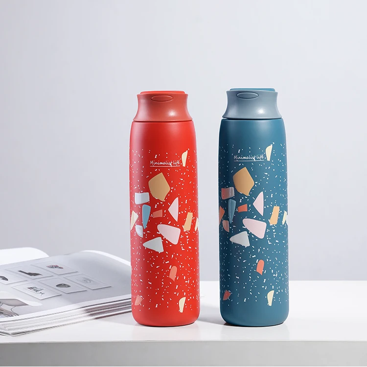 Geometric Design Stainless Steel Vacuum Flask Portable Thermos Bottle, Pink, red, blue, grey
Geometric Design Stainless Steel Vacuum Flask Portable Thermos Bottle, Pink, red, blue, grey