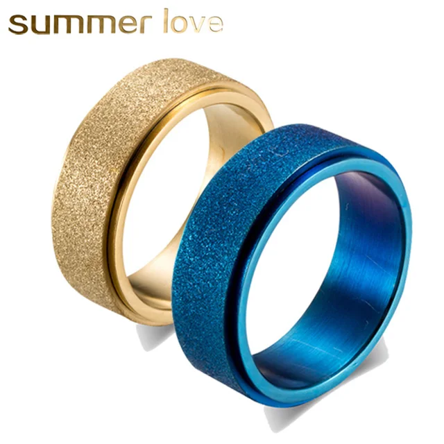 Wholesale Custom Minimalist 8MM Colorful Frosted Women Men Couple Engagement Stainless Steel Wedding Ring
Wholesale Custom Minimalist 8MM Colorful Frosted Women Men Couple Engagement Stainless Steel Wedding Ring