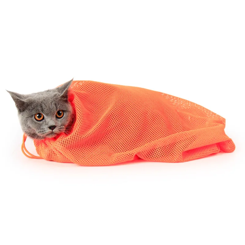 Thickened Multifunctional Pet Cat Washing Bag Bathing Cutting Nails Injections Cat Bath Mesh Bags
Thickened Multifunctional Pet Cat Washing Bag Bathing Cutting Nails Injections Cat Bath Mesh Bags