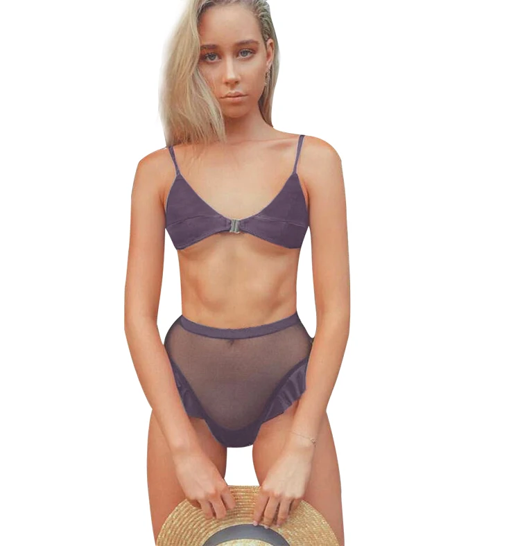 

Tan Through Rib Sheer Luxury Swimwear G String Extreme Mini Micro Bikini