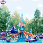 amusement park funfair airplane rides outdoor kids electric self-control plane ride