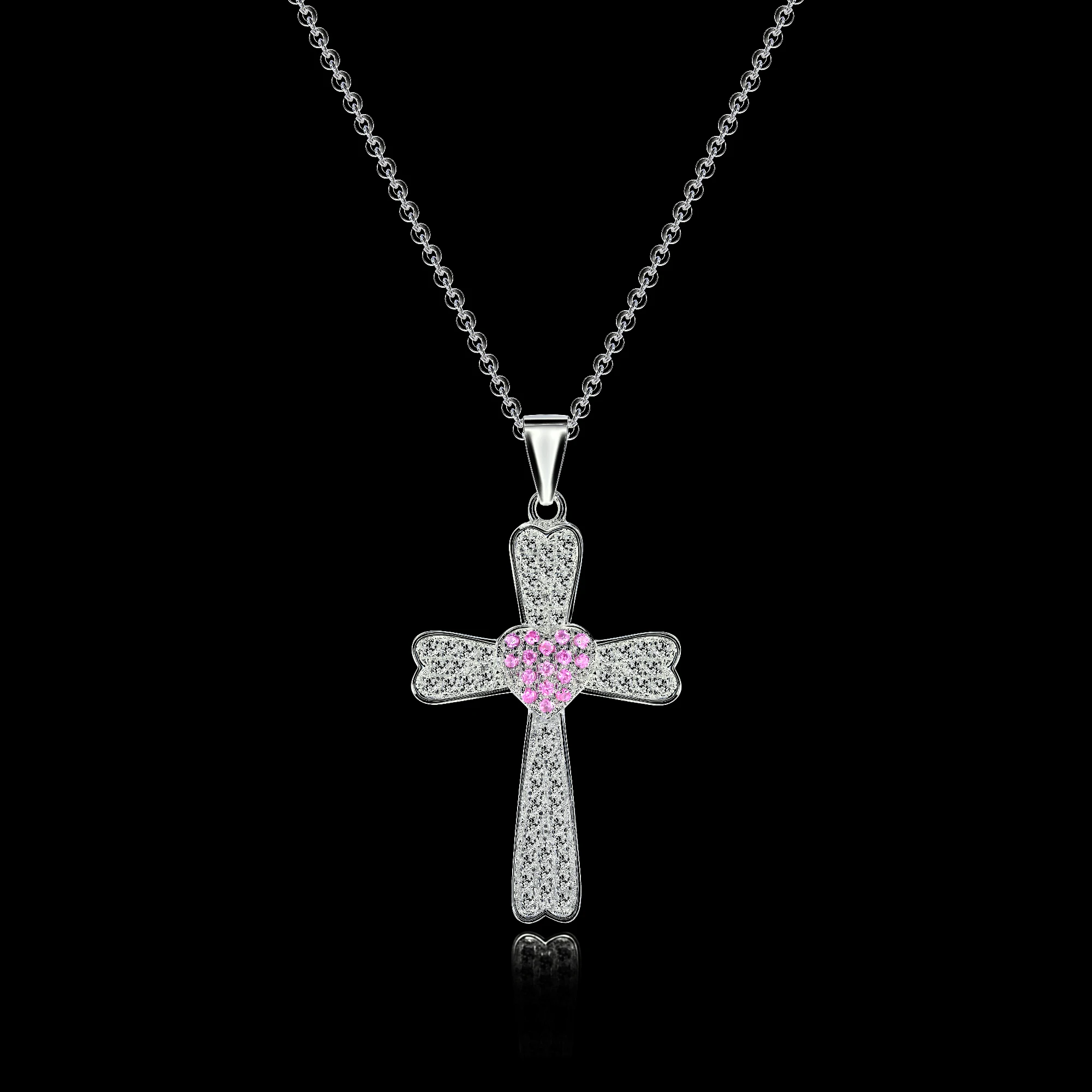 Punk Style 2021 nEW Design Globe Red Heart Stone 925 Silver Plating Brass CZ Cross Pendant, Diamond Tennis Chain, Tennis Chain
Punk Style 2021 nEW Design Globe Red Heart Stone 925 Silver Plating Brass CZ Cross Pendant, Diamond Tennis Chain, Tennis Chain
