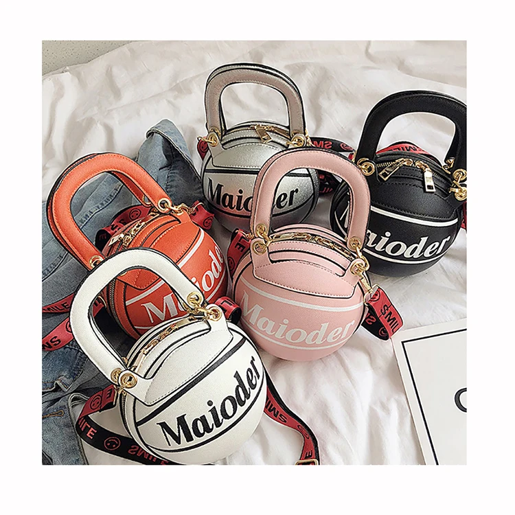 New Small Personality basketball Hand Bag Fashion Women Handbag Creative Letters Shoulder Messenger Bag Female Mini Round Tote
New Small Personality basketball Hand Bag Fashion Women Handbag Creative Letters Shoulder Messenger Bag Female Mini Round Tote